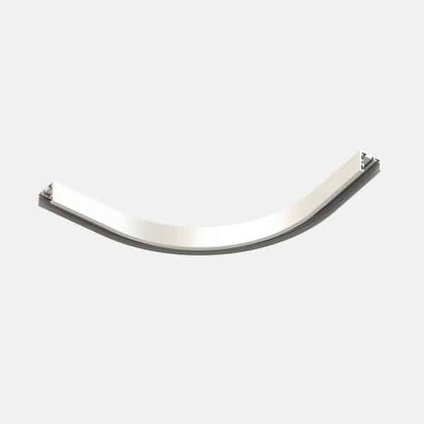 File Flex system - Curve type C in extruded aluminium