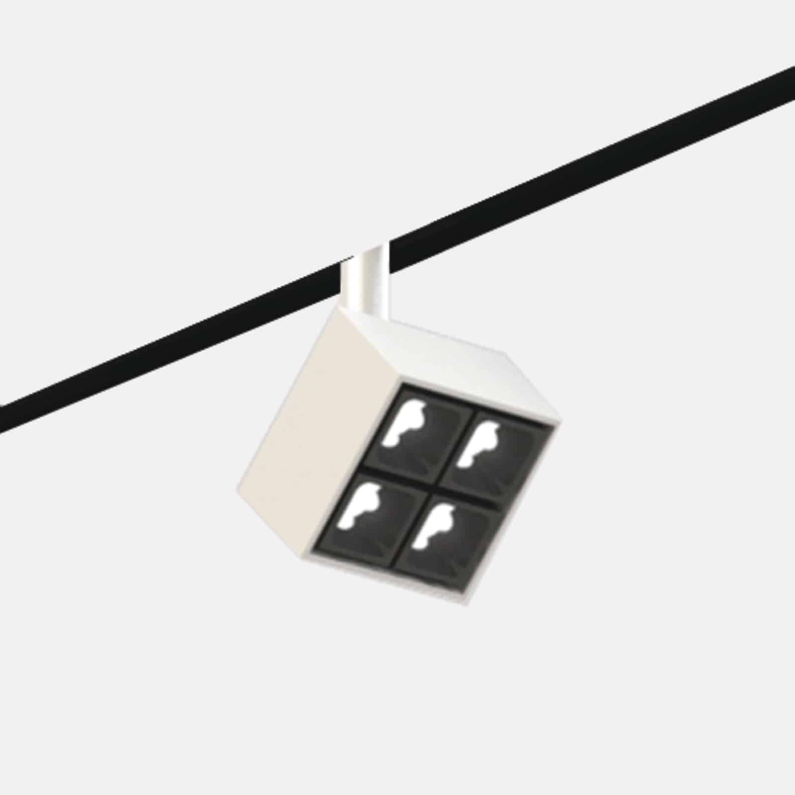 Leva Quadra Mini Track Q4 24/48V trimless recessed