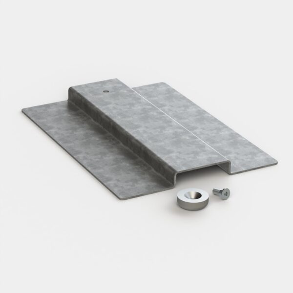 Microfile System Fixing bracket for trimless recessed profile