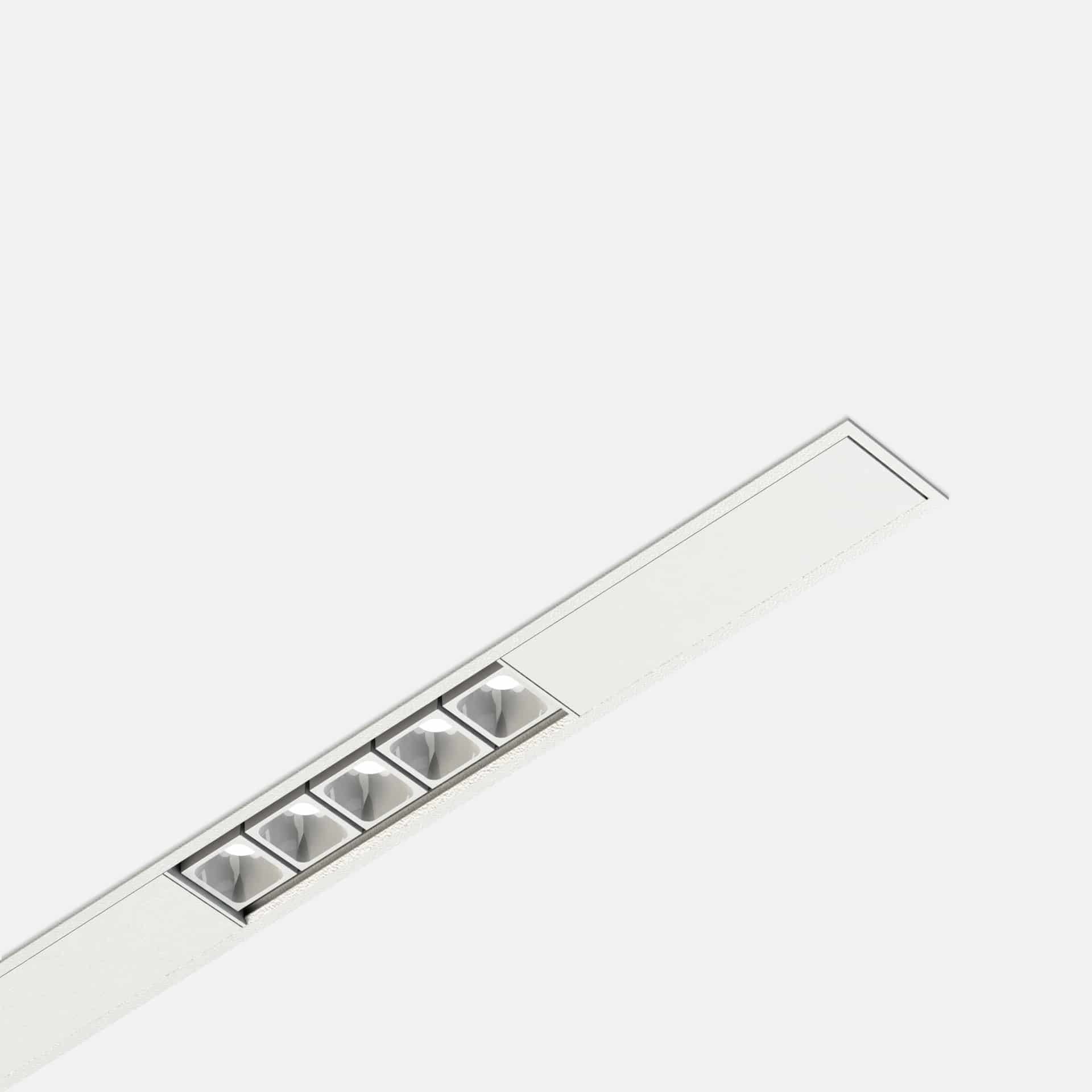 File profile recessed with Leva modules