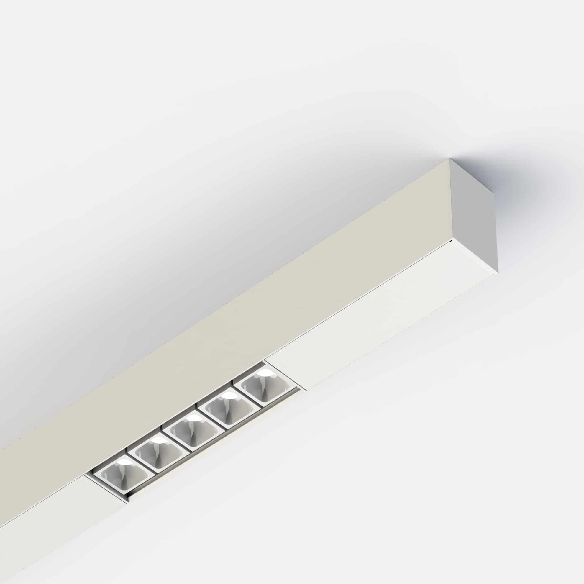 File profile ceiling with Leva modules