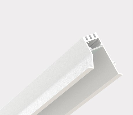 Emmpty profile asymmetric recessed