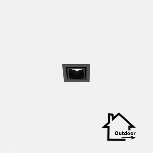 Leva 1 incasso frame outdoor - kit