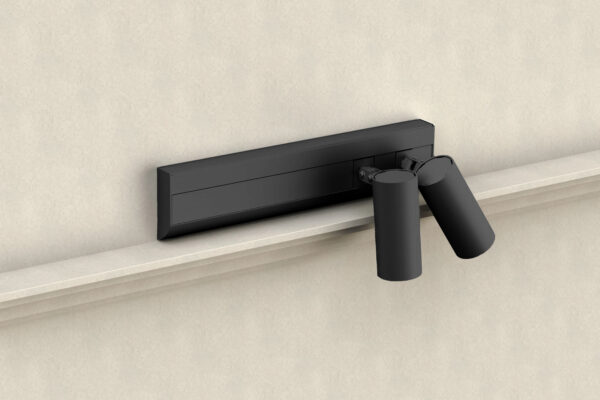 Corona 2 spots wall mounted